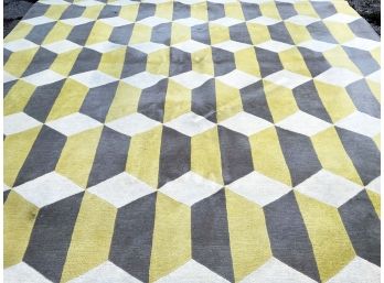 A Large Modern Geometric Rug By Suzanne Sharp For The Rug Company