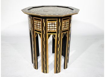 An Antique Moroccan Side Table