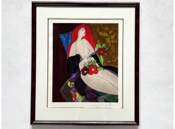 A Framed Giclee Print, Signed And Numbered