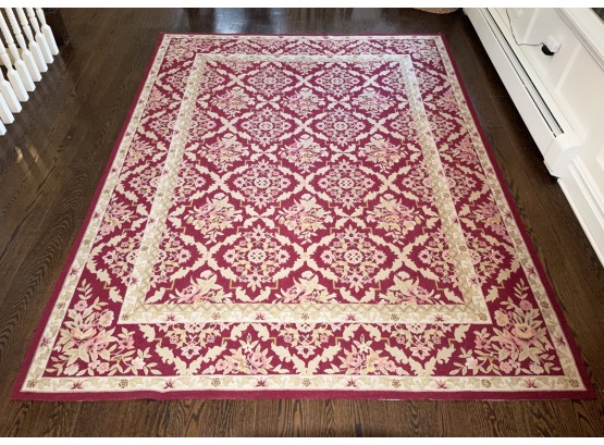 A Hooked Area Rug