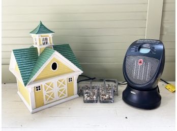 A Birdhouse, Heater, And More