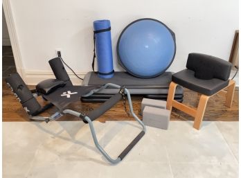 Assorted Gym Equipment