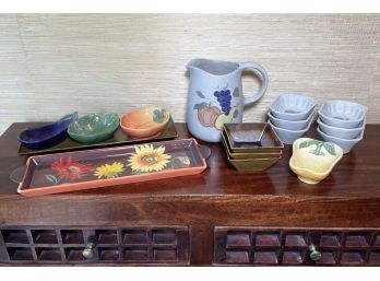 A Ceramic Serving Assortment