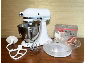 A Kitchen Aid Mixer And More
