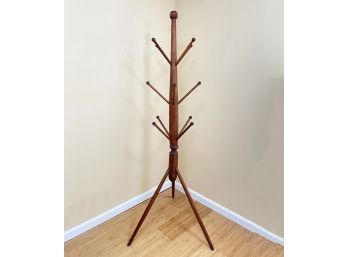 An Antique Pine Coat Rack (AS IS)