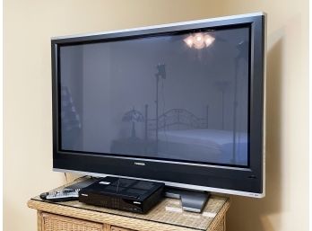 A Toshiba 50' Flat Screen TV