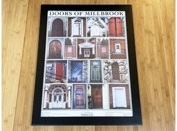 Framed 'Doors Of Millbrook' Print