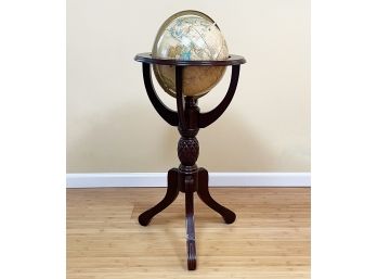 A Vintage Library Globe