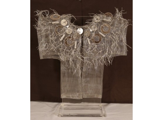 Susan Mcgehee Kimono Metal Art Sculpture