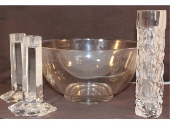 Collection Of Tiffany & Co Crystal Glass