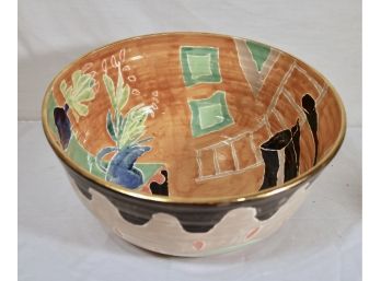 Ceramic Glazed Bowl By Jill Rosenwald