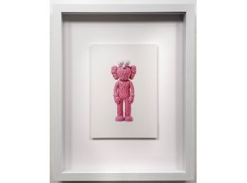 KAWS - Companionship In The Age Of Loneliness - Exhibition Card - Offset Litho