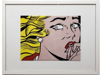 Roy Lichtenstein - Crying Girl - Offset Lith