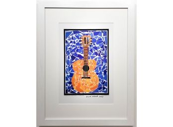 Michael Alberts - Seven String Guitar - Artist Signed & Dated