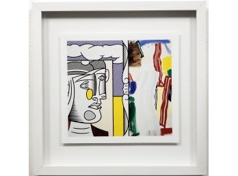 Roy Lichtenstein - Picasso Head - Offset Litho