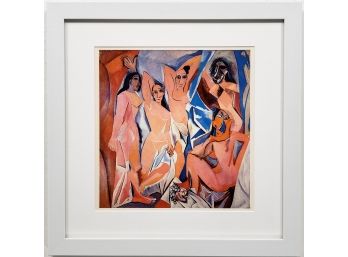 Picasso - Les Demoiselles D'Avignon - Offset Litho