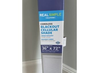 Real Simple Cordless Blackout Cellular Shade