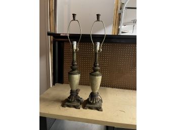 Vintage Table Lamps- A Pair
