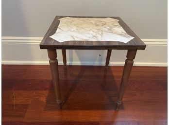 Vintage Low Square Side Table
