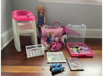 Dolls, Books, Craft Supplies And More