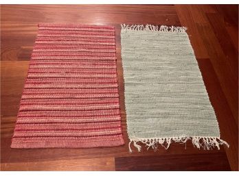 Two Small Area Rugs