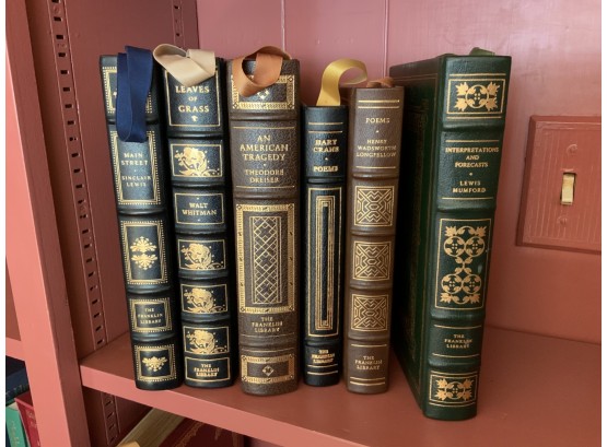 Collection Of 6 Franklin Library Collector Books