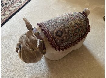 Unique Bulldog Tapestry Footstool