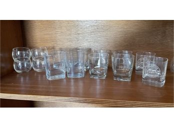 Set Of 14 Scotch Glasses Malt Liquor Society, Johnny Walker