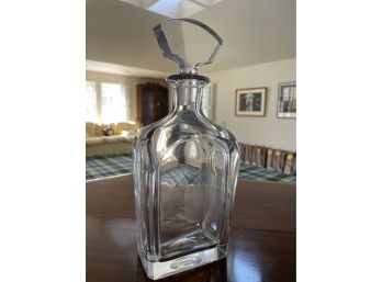 Signed Val St. Lambert Crystal Decanter