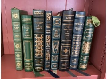 Collection Of 8 Franklin Library Books