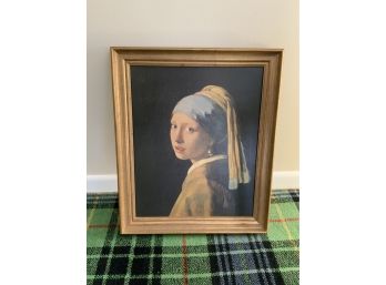 Lady In Blue Turban - Jan Vermeer