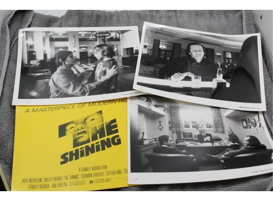 Lot Of 25 The Shining 1980 Press Movie Photographs
