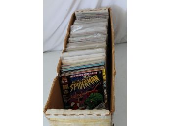 Long Box Of Comics 3/4 Full