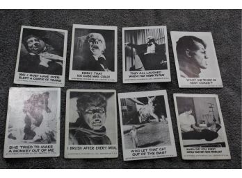 1961 Leaf Spook Stories Universal Studios Cards