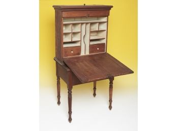 Early 19th Century Post Mistress Secretary Desk