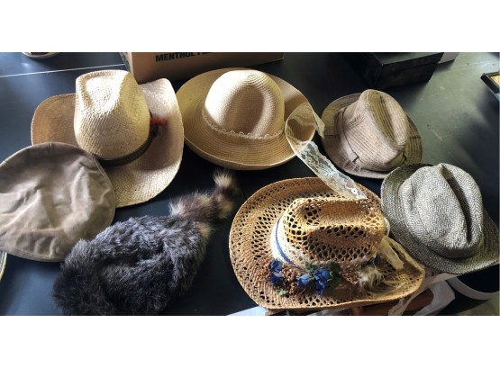 Lot Of Cool Vintage Hats - Stetson Cowboy Hat - BETMAR NYC - DONEGAL & More