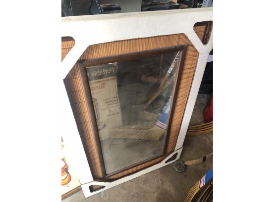 Ratton Bamboo Mirror New In Package Large 36'x24' These Sell New For $200
