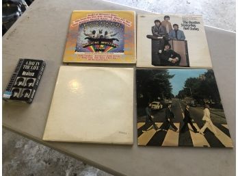 Lot Of 4 Original BEATLES LP's 1960s - MAGICAL MYSTERY TOUR - YESTERDAY & More