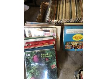 Large Lot Of Vintage 1950s - 1970s LP Albums Too Many To Count