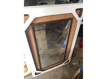 Ratton Bamboo Mirror New In Package Large 36'x24' These Sell New For $200
