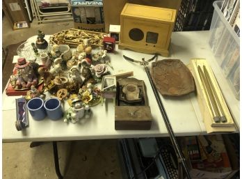 1950s-1990s Lot Of Figurines - Wall Decorations - Other Odds & Ends