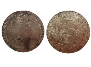 Rare 1780 Austrian Maria Theresa Coin