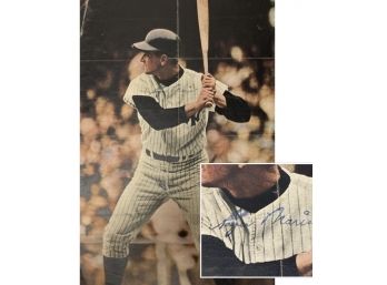 AUTOGRAPHED Magazine Article: Roger Maris, NY Yankees