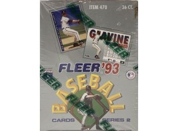 1993 Fleer Baseball Cards, Series 2 (NIB!)