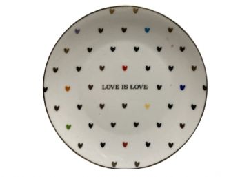 Love Is Love Collectible Plate By Williams Sonoma