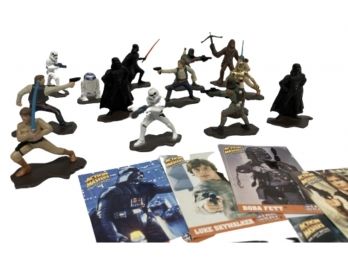 Classic Collectible Metal Star Wars Figurines & Comic Books
