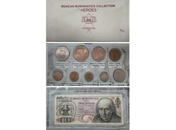 Mexican Numismatics Collection - Heroes Series Coin Set