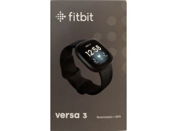 FitBit Versa 3 Watch W/ Extra Strap