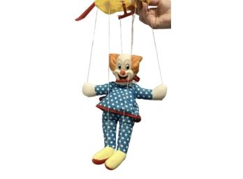 Larry Harmon's Bozo The Clown Stuffed Marionette