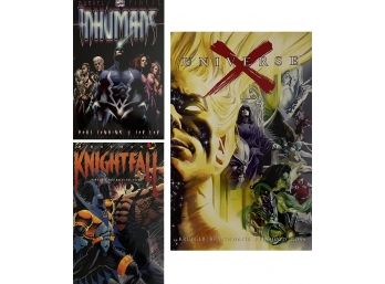 Marvel Inhumans, Batman Nightfall & Universe X